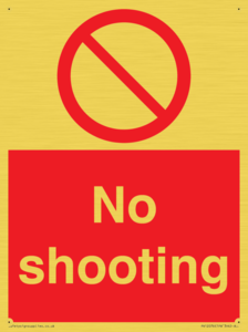No shooting